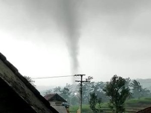 Angin Puting Beliung Terjang Kuningan, BPBD Sebut Tak Ada Kerusakan