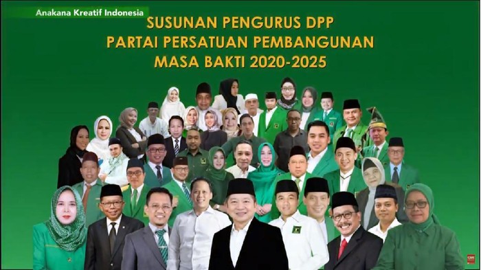 Pengurus Baru DPP PPP Periode 2020-2025