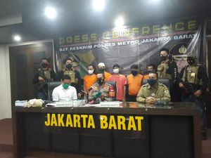 Total 5 Pelaku Begal Staf Ahli KLHK Ditangkap, Positif Sabu
