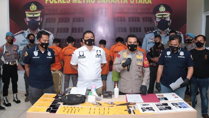 Polres Jakut tangkap sindikat curanmor