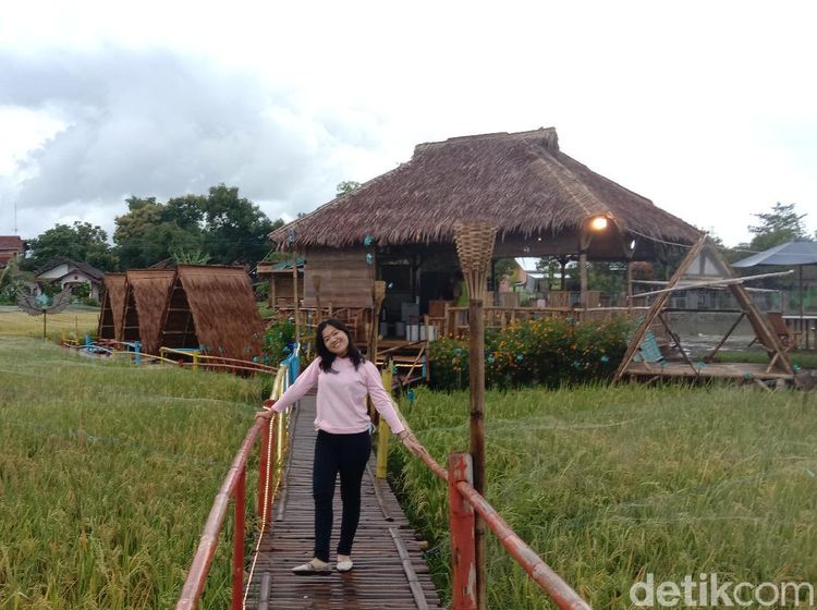 Foto: Kafe Tengah Sawah yang Unik dan Asyik di Kudus