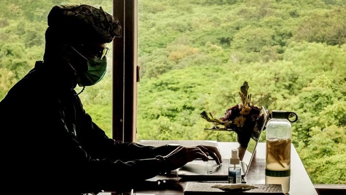 Sandiaga Uno berkantor di Bali,Kamis (28/1)