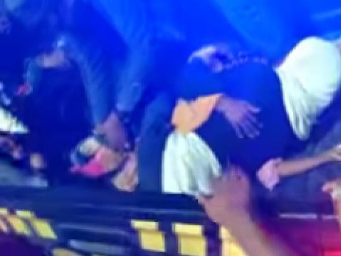 Screenshot viral pria-wanita pelukan hingga gencet di Sumut (dok. Istimewa)