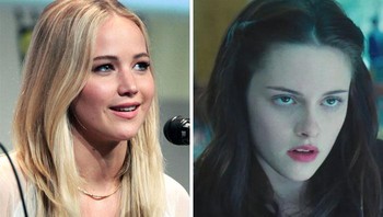 Keduanya, baik Jennifer Lawrence dan Kristen Steward, hebat dalam berakting. Tapi Kristen Steward lah yang terpilih menjadi Bella Swan di Twilight. Foto: via Bored Panda
