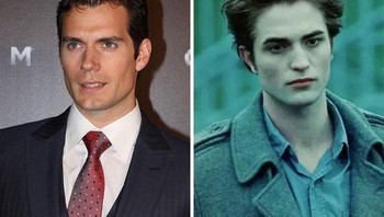 Yang menarik, Henry Cavill adalah pilihan awal untuk memerankan Edward Cullen di film Twilight sebelum akhirnya Robert Pattinson ambil bagian. Foto: via Bored Panda