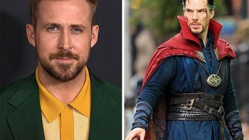 Ryan Gosling sempat dipertimbangkan untuk menjadi Doctor Strange yang diperankan oleh Benedict Cumberbatch. Foto: via Bored Panda