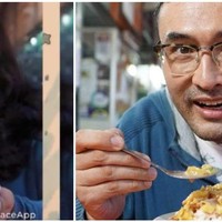 Ternyata begini penampilan Surya Saputra kalau menjadi seorang wanita. Jadi terlihat lebih menggemaskan ya dengan pipi chubby nya? Foto: Instagram/@fansaryasaloka6; Instagram/@suryasaputra507