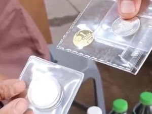 Heboh Pasar di Depok Transaksi Pakai Dinar dan Dirham