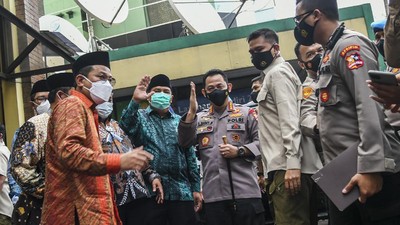 Melihat Lagi Momen saat Kapolri Listyo Sigit Kunjungi PBNU