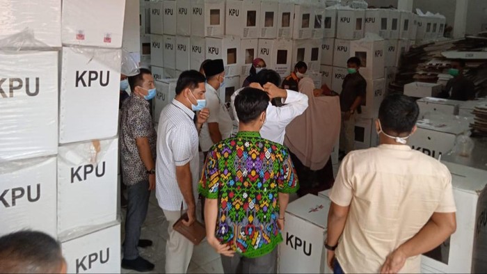 KPU Inhu buka kotak suara tanpa diawasi Bawaslu (dok. Istimewa)