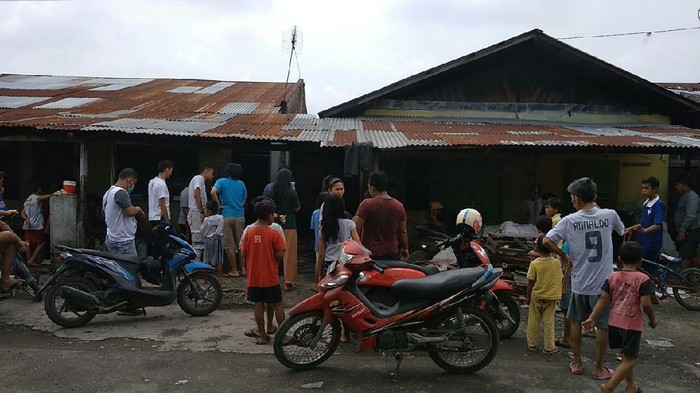 Lokasi penemuan karung isi kucing dikuliti di Medan