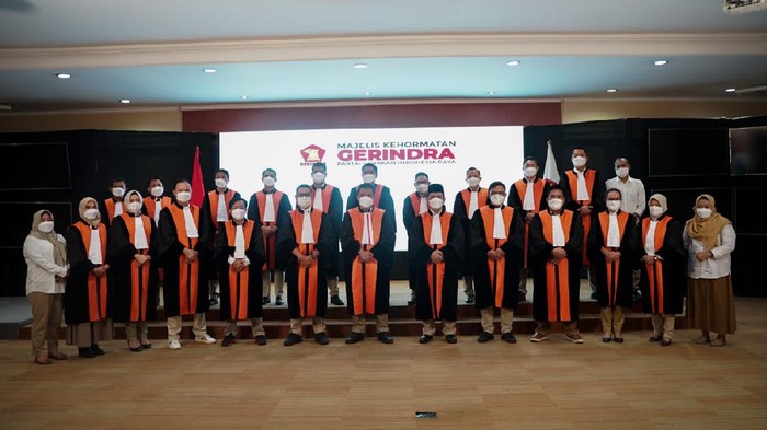 Gerindra memperkenalkan pengurus Mahkamah Partai.
