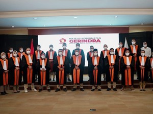 Gerindra Perkenalkan Pengurus Mahkamah Partai, Habiburokhman Jadi Ketua