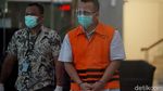 Mata Letih Eks Menteri KKP Edhy Prabowo Usai Diperiksa KPK