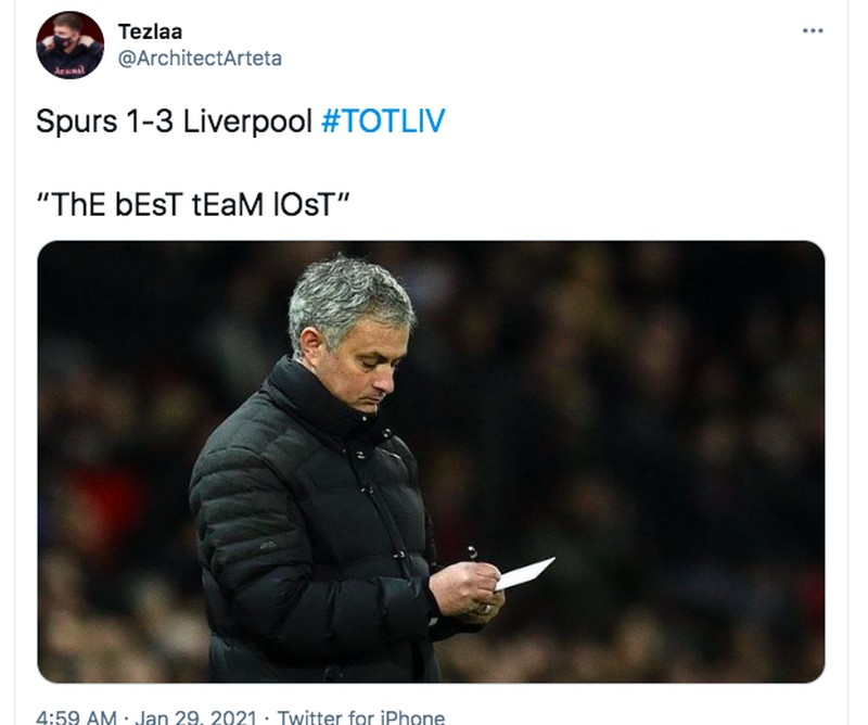 Meme Spurs Liverpool
