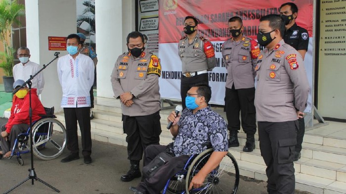 Pelayanan di Polres Tangsel Kini Dilengkapi Fasilitas Ramah Disabilitas
