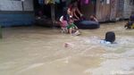 Potret Banjir di Pandeglang yang Kian Meluas