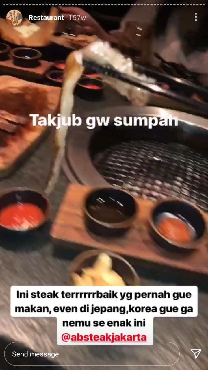 Rachel Vennya Hobi Makan, Ini 7 Restoran dan Menu Favoritnya