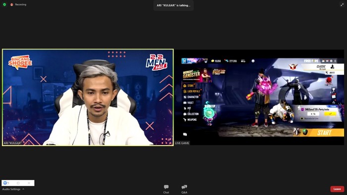 Screenshot Bincang Shopee