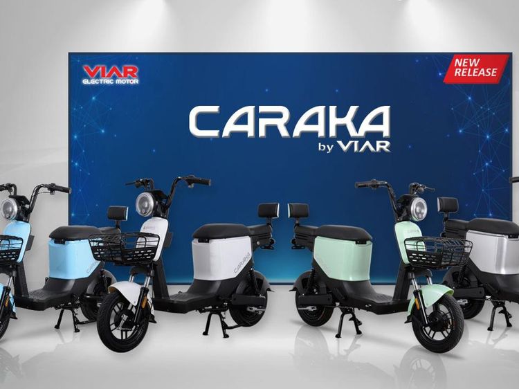 Lihat Lebih Dekat Viar Caraka, Sepeda Listrik yang Multifungsi