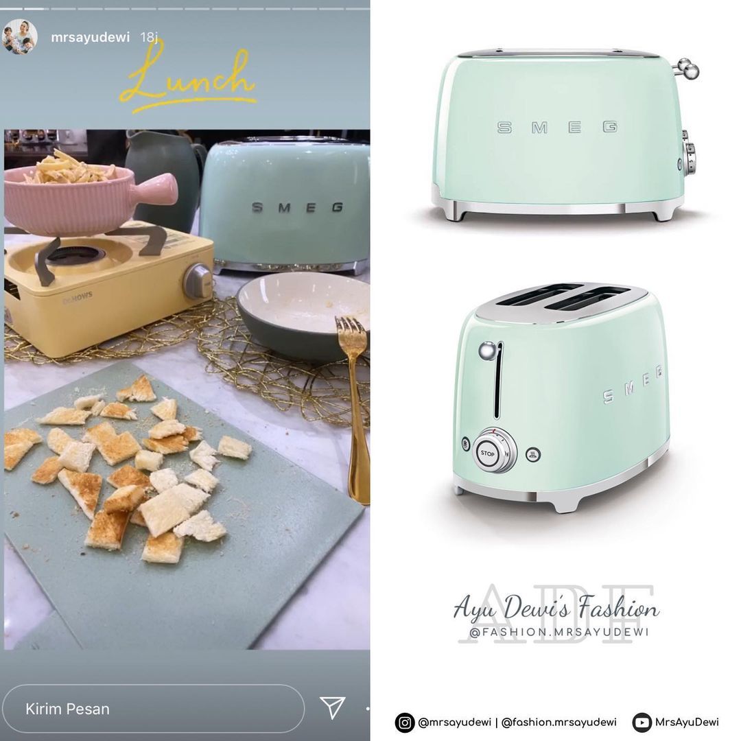 Ayu Dewi Koleksi Alat Dapur Cantik Warna Pastel, Segini Harganya