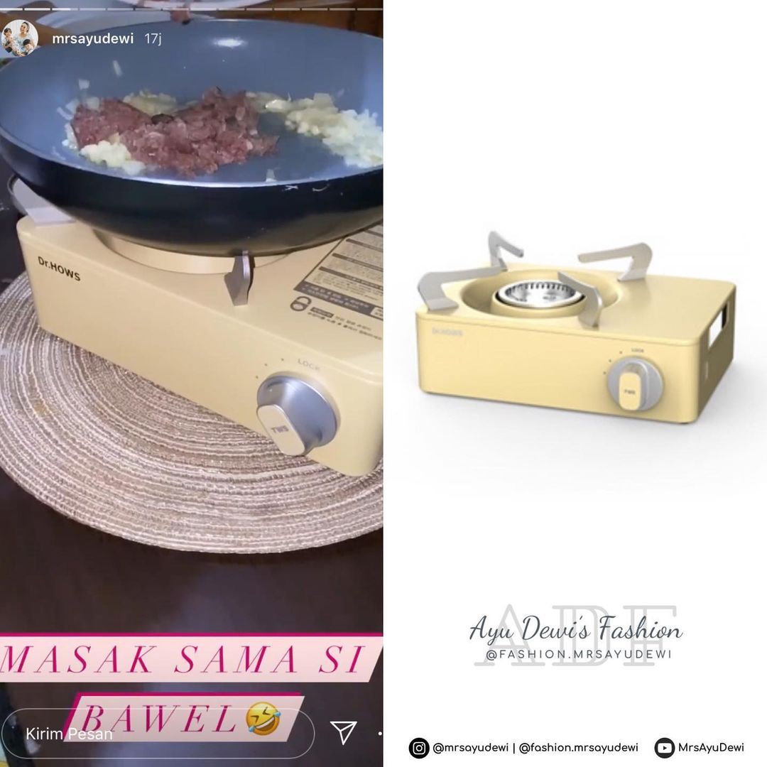 Ayu Dewi Koleksi Alat Dapur Cantik Warna Pastel, Segini Harganya
