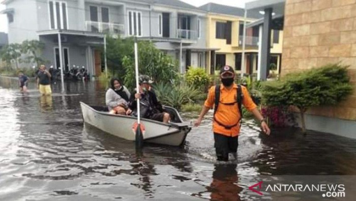 Banjir di Banjarmasin Mulai Surut, BPDB Lakukan Pembenahan