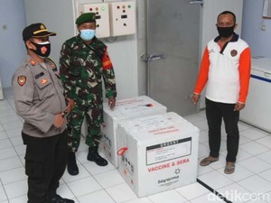 5.880 Dosis Vaksin COVID-19 Kembali Tiba di Banyuwangi