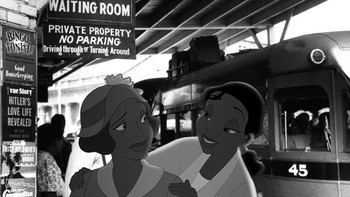 Tiana dan masalah rasis. Foto: Jeff Hong via Sadanduseless