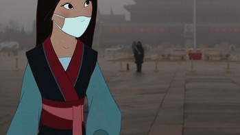 Mulan dan masalah polusi udara. Foto: Jeff Hong via Sadanduseless