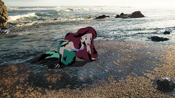 Ariel dan masalah tumpahan minyak. Foto: Jeff Hong via Sadanduseless