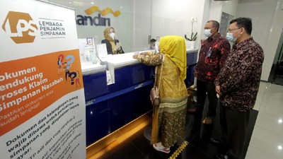 LPS Klaim Penjaminan Simpanan Nasabah