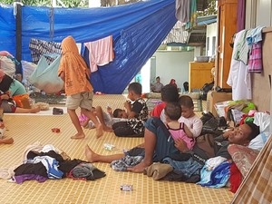 Cerita Korban Gempa di Majene: Berhari-hari Kehujanan di Pengungsian