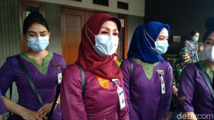Pramugari Sriwijaya Air (Dyas/detikcom)