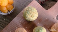 Onde-onde buatan karib di Utrecht, mbak Tanti