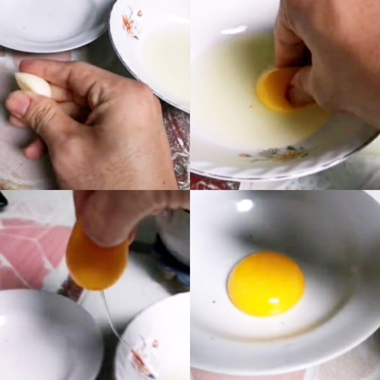 cara memisahkan kuning telur