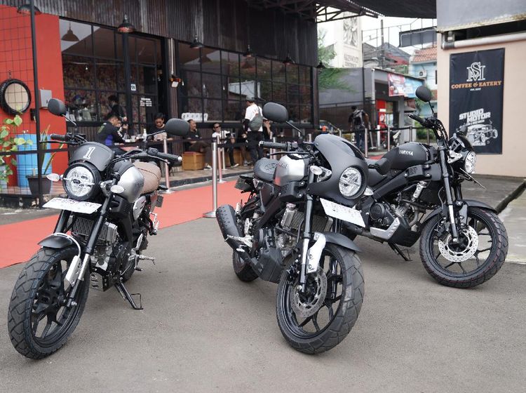 Aksesori Yamaha XSR 155 Jadi Tracker Hingga Cafe Racer