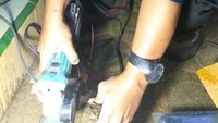 Peneliti Itera, Robiatul Muztaba menjelaskan diketahuinya unsur logam dalam batu tersebut setelah dilakukan uji dengan menggunakan magnet.