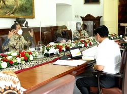 Evaluasi Jokowi soal PPKM 11-25 Januari: Mobilitas Tinggi, Corona Masih Naik