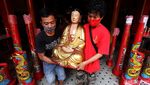 Klenteng Tien Kok Sie Solo Bersolek Menyambut Imlek