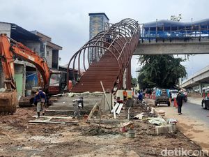 2 Lahan Warga Lenteng Agung Kena Pelebaran untuk JPO Flyover Tapal Kuda