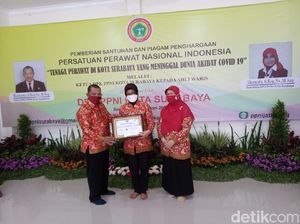 PPNI Surabaya Santuni 6 Perawat yang Meninggal Terpapar COVID-19