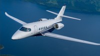 Cessna Citation Latitude memiliki kemampuan jelajah lebih dari 5.000 km, dengan top speed 814 km/jam dan cruise speed 826 km/jam. Pesawat ini bisa melakukan take off maupun landing di landasan pacu dengan panjang 1.000 meter. Foto: Cessna