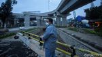 Saat Anies Baswedan Tinjau Flyover Tapal Kuda yang Mulai Diuji Coba