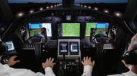 Dengan harga lebih dari seperempat triliun rupiah, pesawat ini dilengkapi berbagai teknologi modern, seperti touch screen avionics Garmin G5000, powerful electrical system, dan electric door. Foto: Cessna