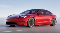 Lalu varian Plaid dasar dengan harga USD 119.000 (Rp 1,6 miliar) dan punya daya tempuh 627,644 km. Foto: Tesla