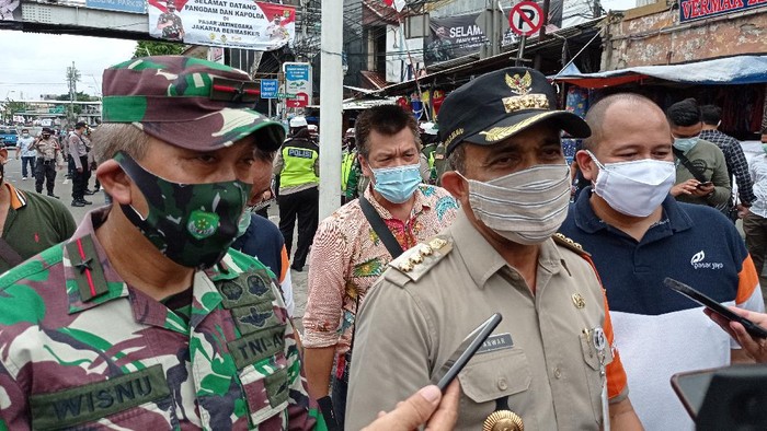 Wali Kota Jakarta Timur M Anwar (Sachril Agustin Berutu/detikcom)