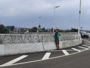 Kala Flyover Tapal Kuda Diuji Coba Malah Jadi Ajang Swafoto Warga