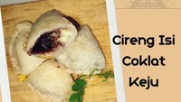 Bukan hanya rasa asin dan pedas, cireng juga bisa diisi dengan yang manis-manis. Misalnya cireng keju cokelat ini. Yummy! Foto : instagram @cirengisijuara