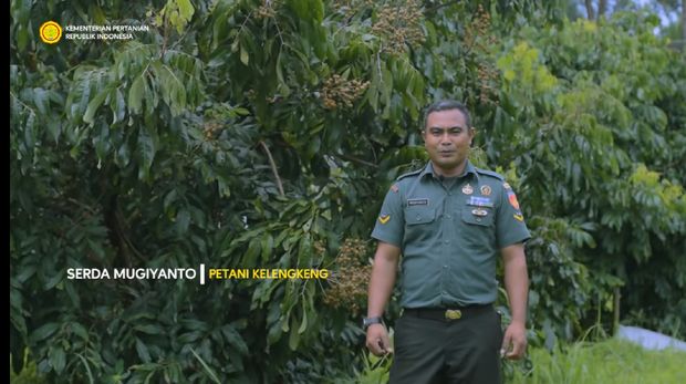 Anggota TNI Ini Sukses Jadi Petani Kelengkeng Setelah Satu Kaki Terkena Ranjau